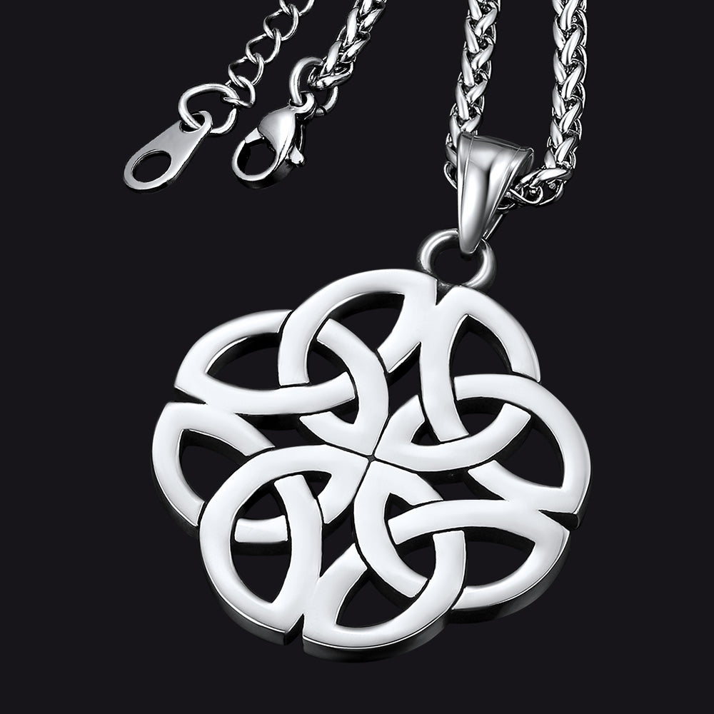 Irish Celtic Knot Necklace for