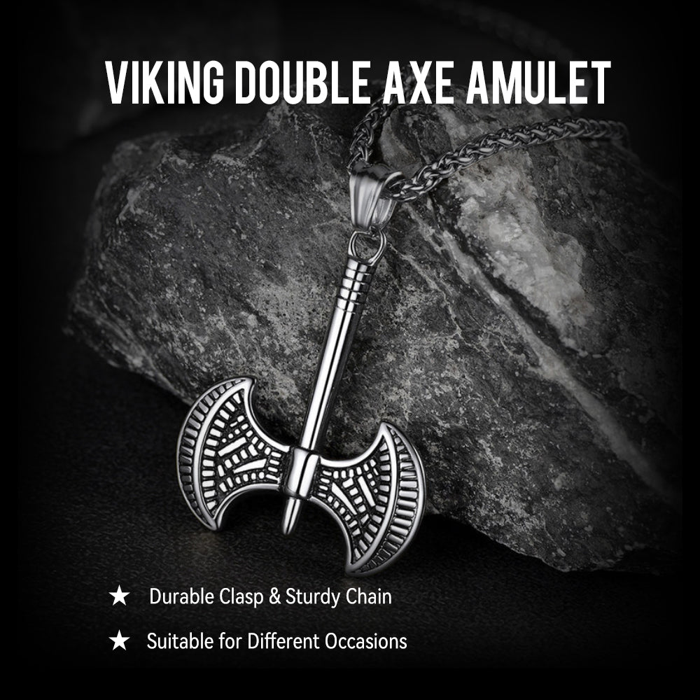 Flash Viking Axe Necklace Amulet Pendant Gift for