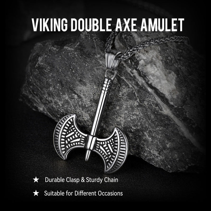Flash Viking Axe Necklace Amulet Pendant Gift for