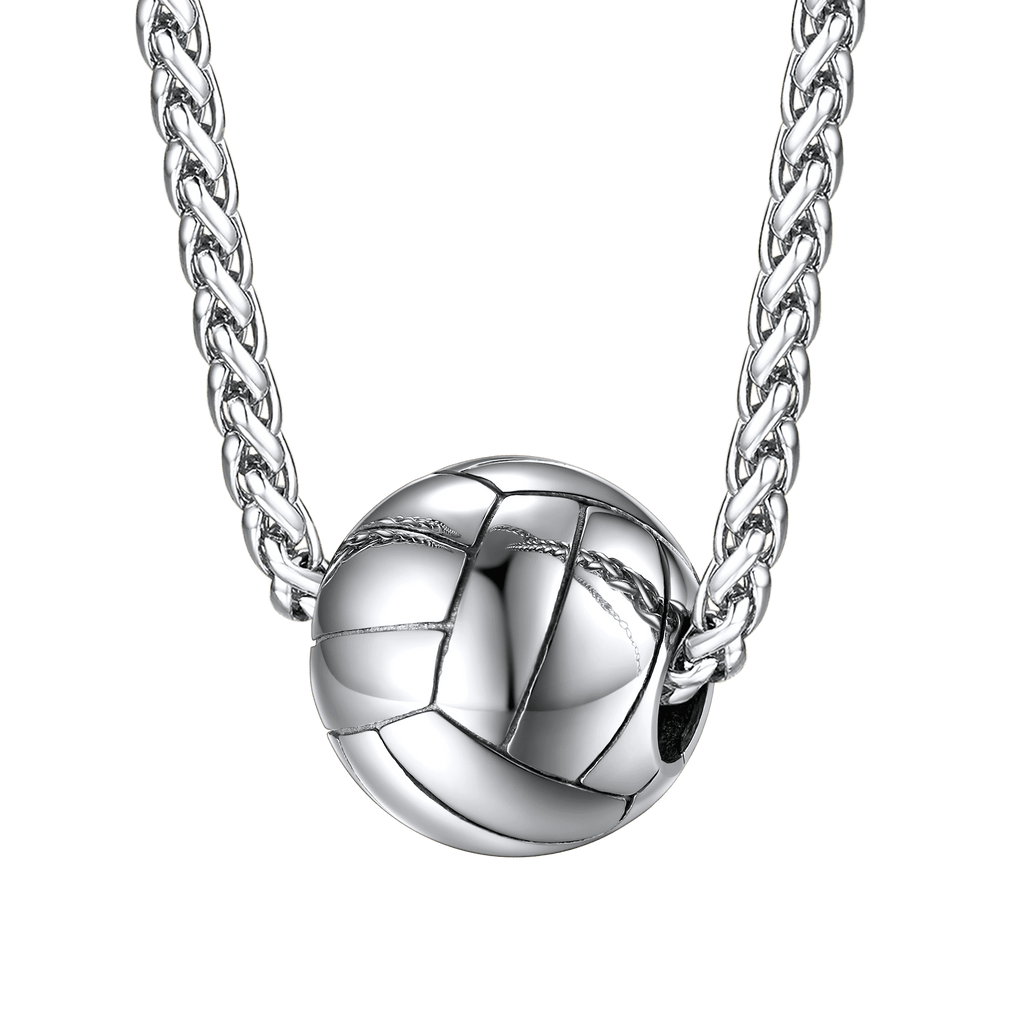 Sport Volleyball Necklace Pendant for