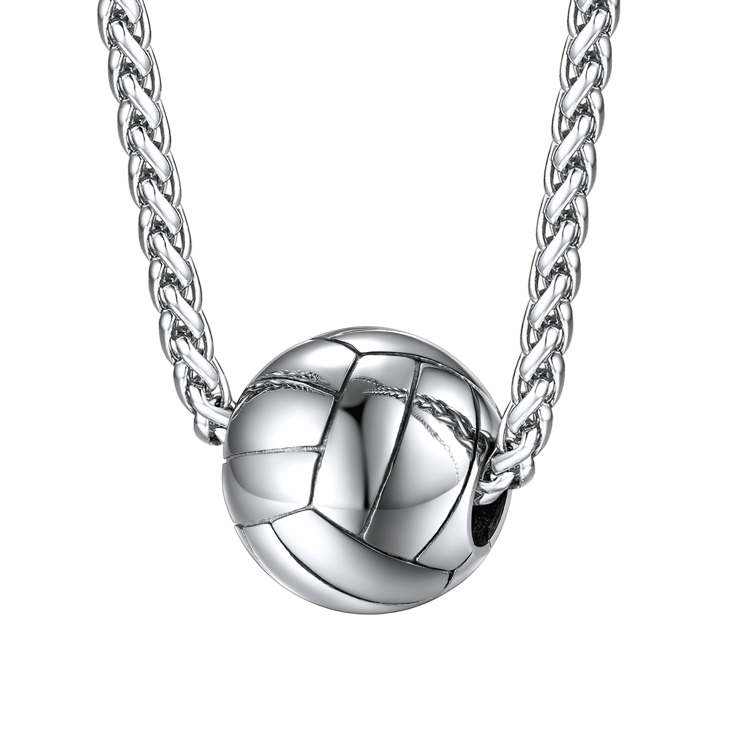 Sport Volleyball Necklace Pendant for