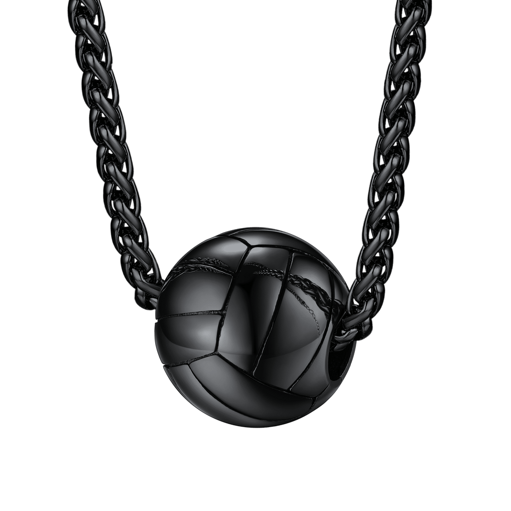 Sport Volleyball Necklace Pendant for