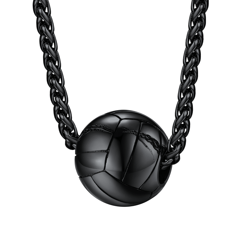 Sport Volleyball Necklace Pendant for