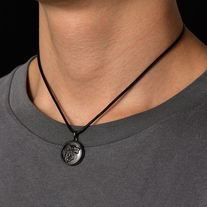 Custom Viking Wolf Locket Necklace With Picture Inside