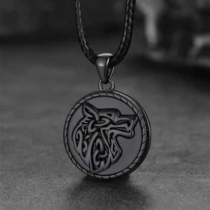 Custom Viking Wolf Locket Necklace With Picture Inside