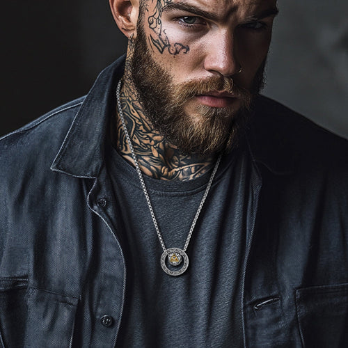 All-seeing Eye Evil Eye Necklace Talisman Bead Protection Jewelry for