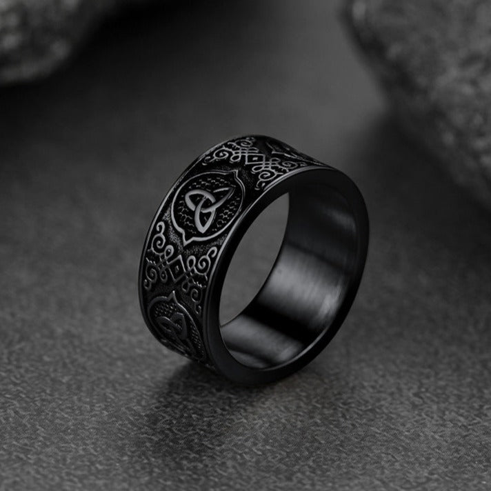 Celtic Knot Band Ring for