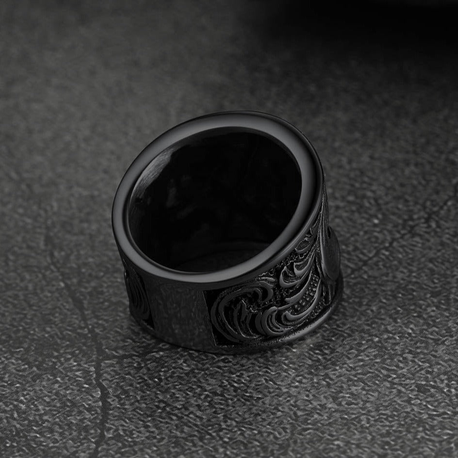 Freemason Masonic Stainless Steel Ring Band for