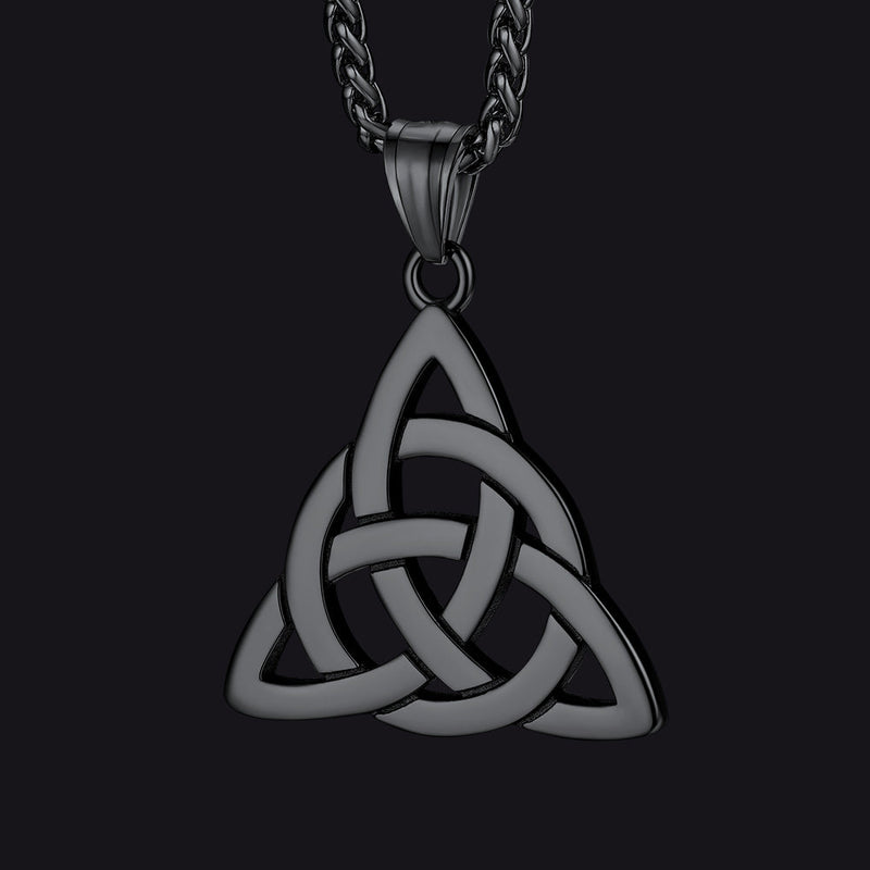 Irish Celtic Knot Necklace for in Stainless Steel