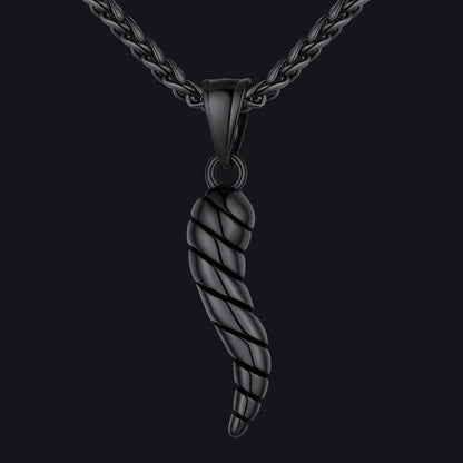 Cornicello Italian Horn Necklace Amulet Pendant