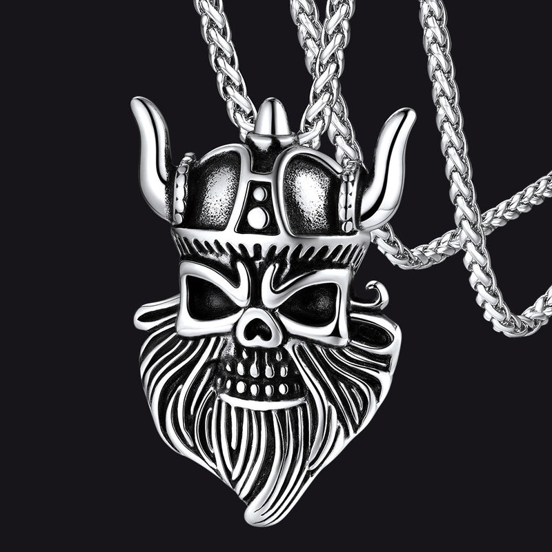 Faithheart Viking Odin Pendant Necklace for