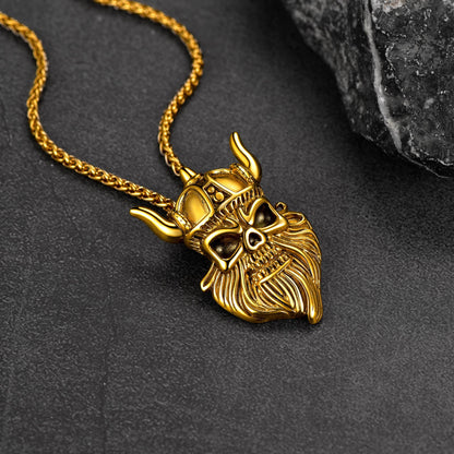 Faithheart Viking Odin Pendant Necklace for