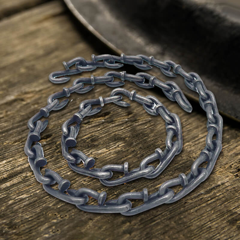 Bent Nail Stainless Steel Necklace