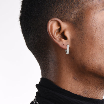 Classic Triangle Huggie Hoop Earrings for
