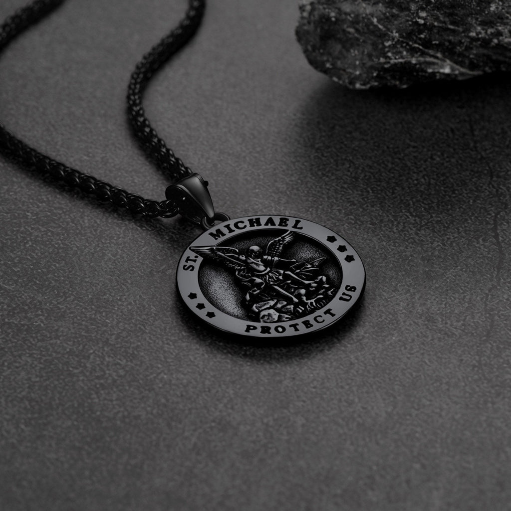 Archangel St. Michael Pendant Necklace for