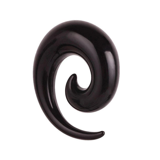 Acrylic Spiral Taper Flesh Tunnel Ear Stretcher / Expander Stretching Plug Snail