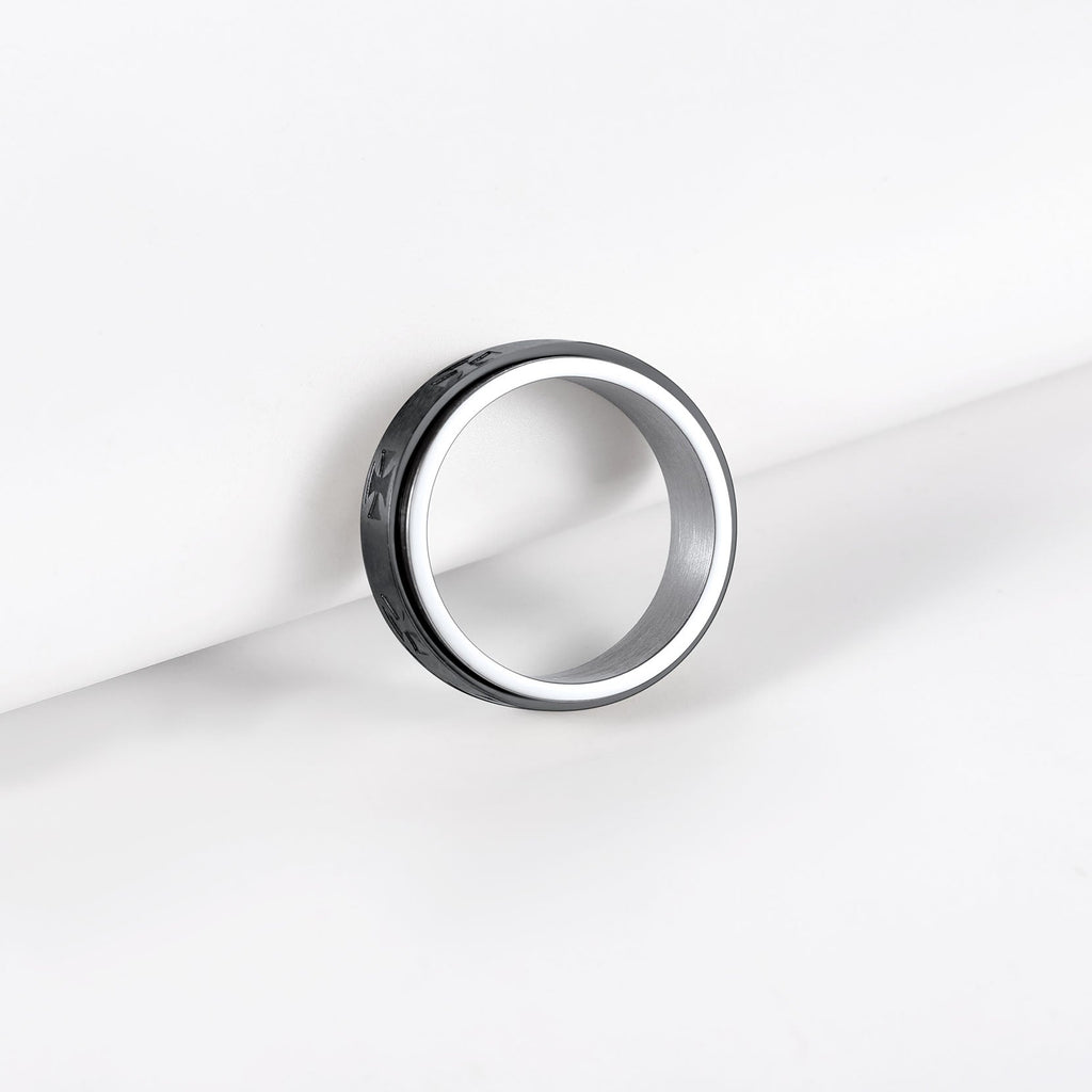 Knights Templar Cross Anxiety Ring for