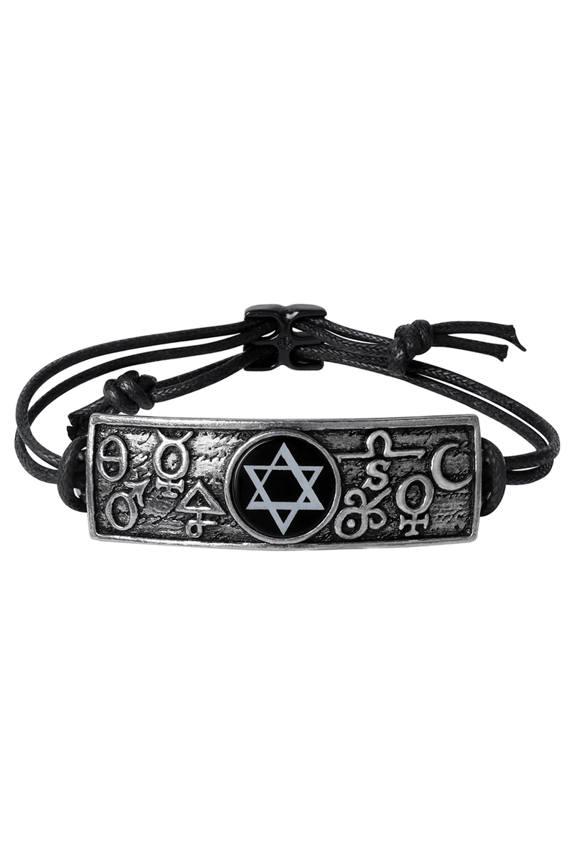 Alchemist's Magic Tablet Bracelet With Solomon's Seal