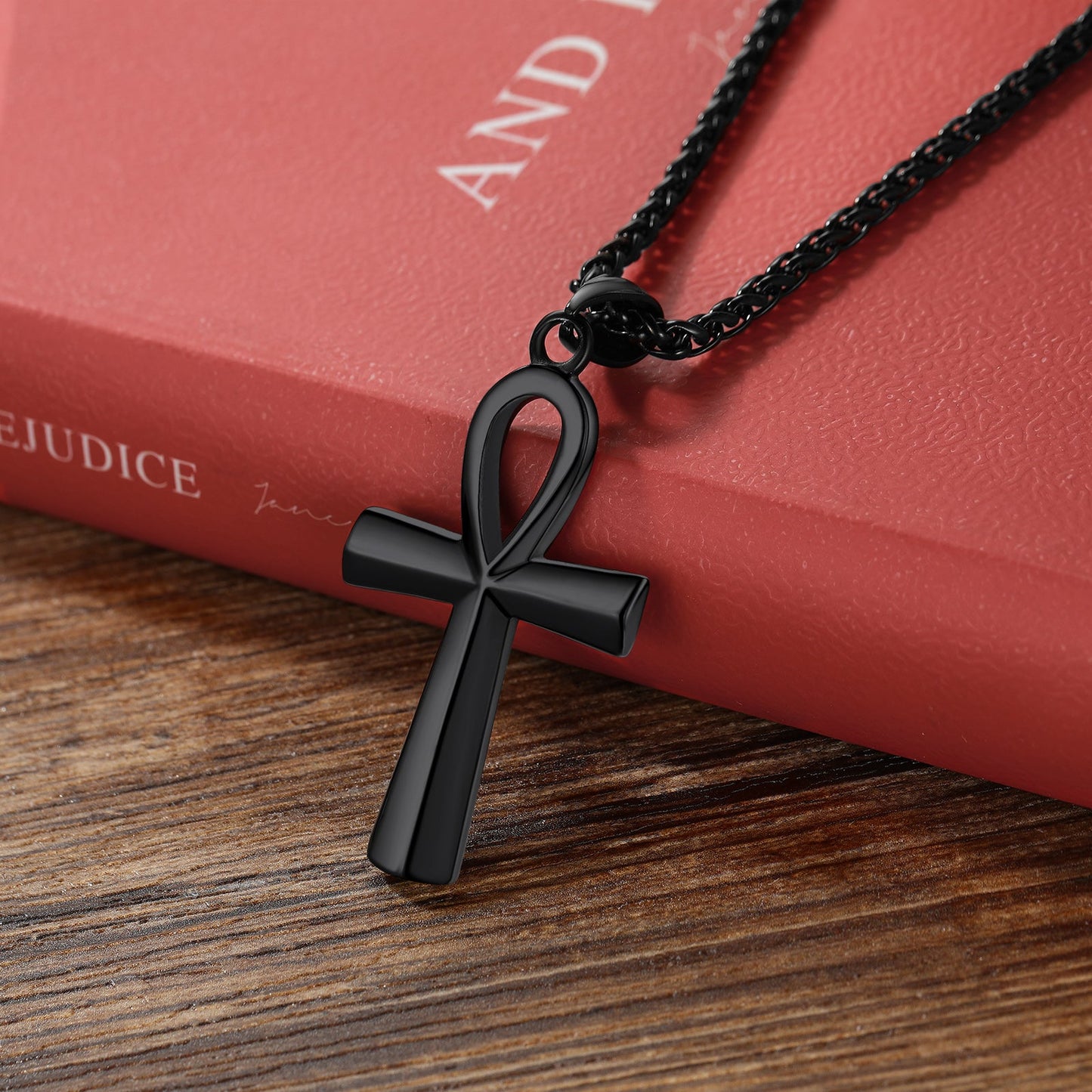 Egyptian Coptic Ankh Cross Necklace for