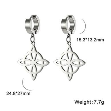 Witch’s Knot Protection Earrings