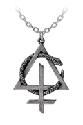 Behemoth "opvs Contra Natvram" Snake Symbol Pendant