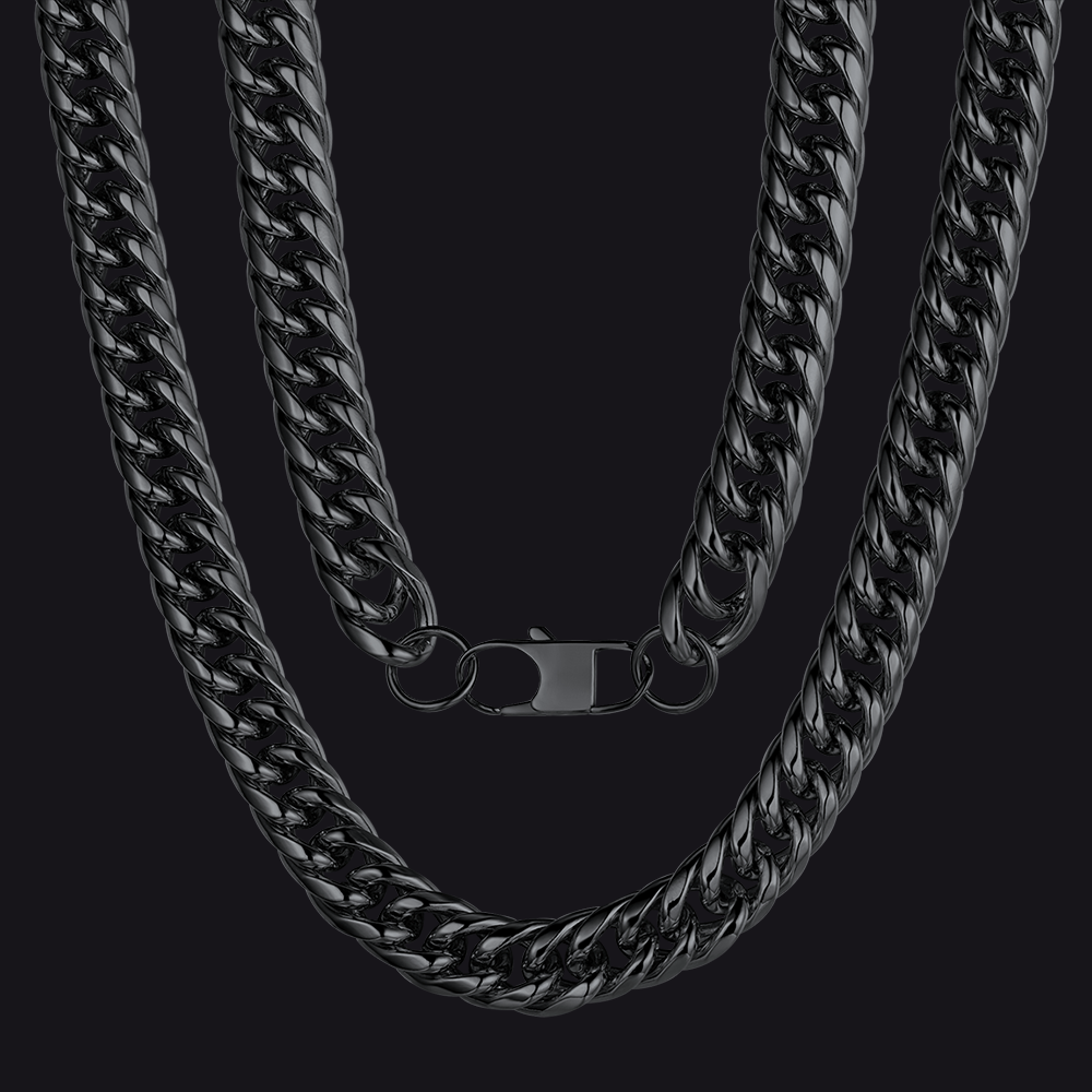 Thick Miami Cuban Curb Link Chain Necklace for