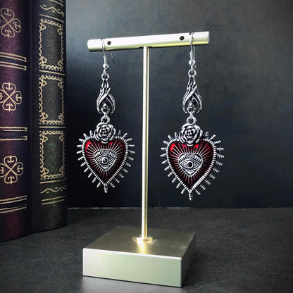 Bloody Rose Earrings