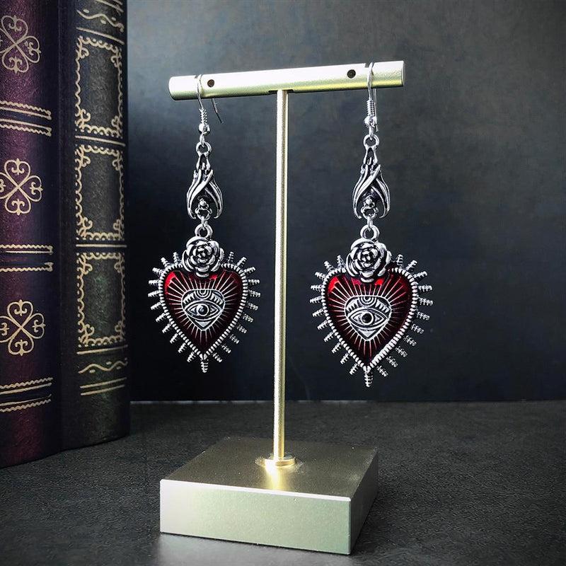 Bloody Rose Earrings