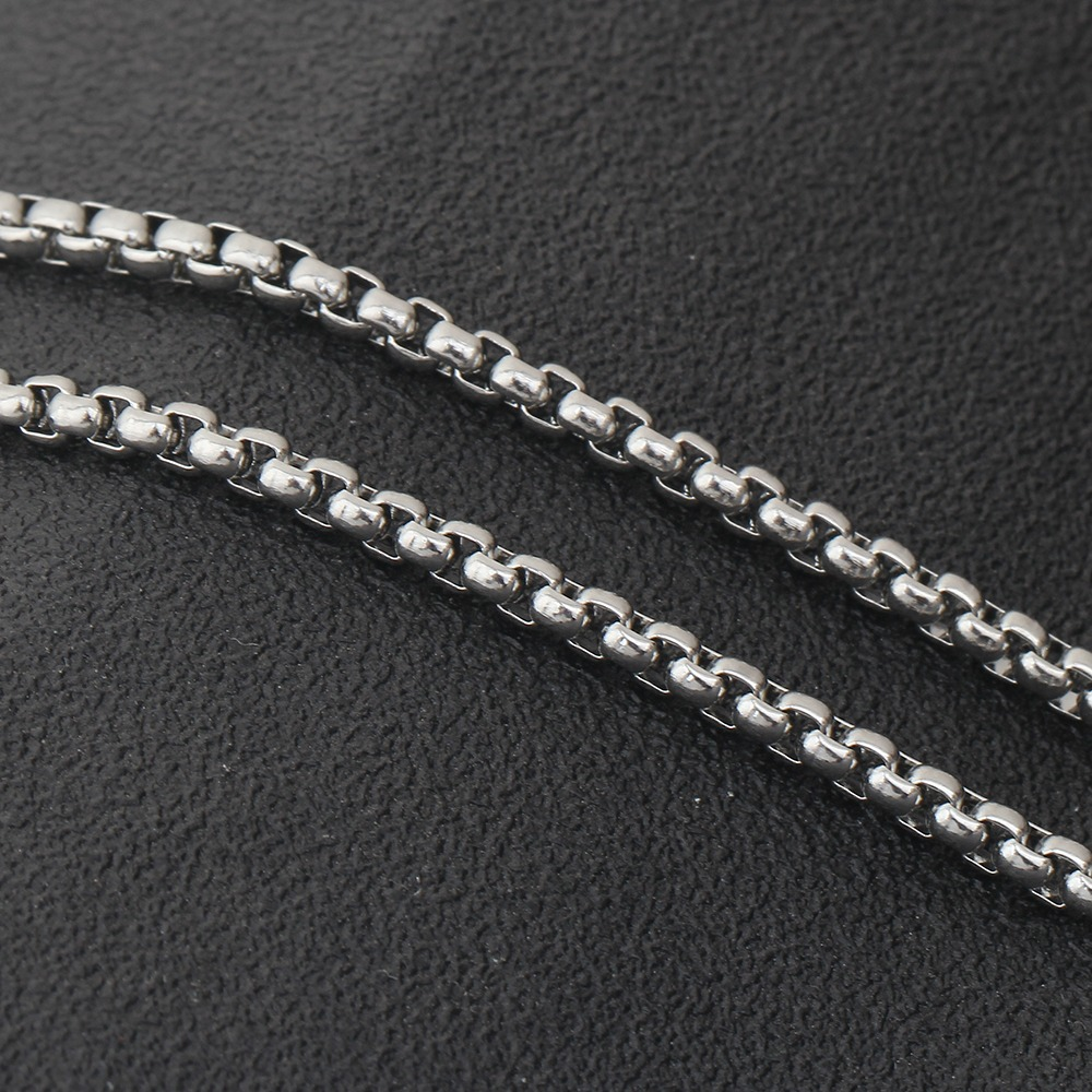 Bullet Shape Pendant Necklace Engraved With Sculls / Alternative Jewelry