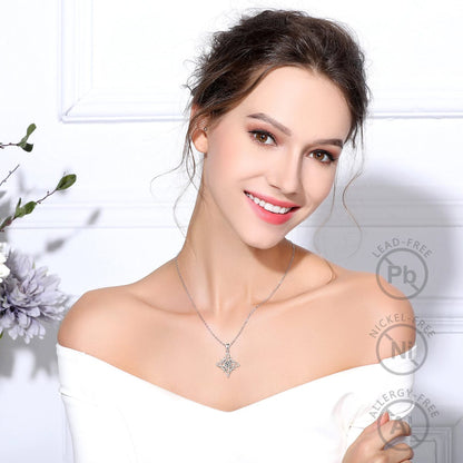 Pentacle Witches Knot Protection Necklace