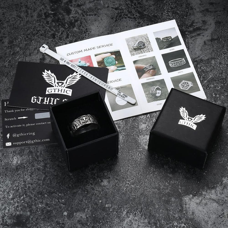 Cat in Flowers Alloy Ring