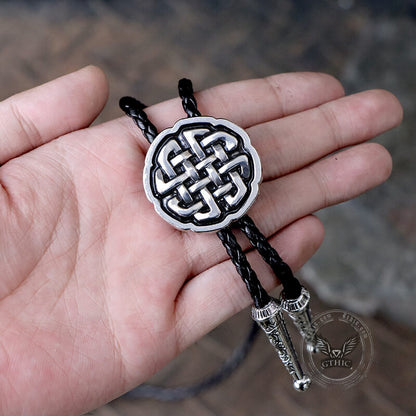 Celtic Knot Alloy Viking Bolo Tie