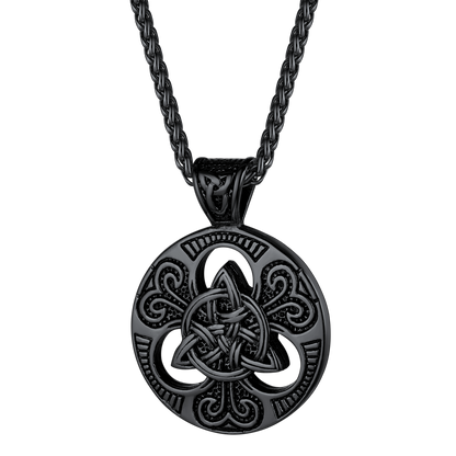 Celtic Knot Necklace Amulet Pendant for