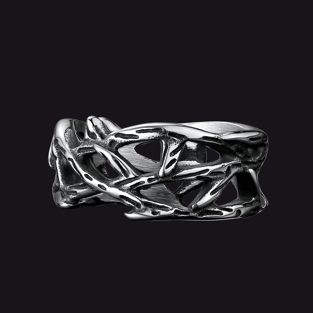Christian Jesus Crown of Thorns Ring for