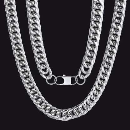 Thick Miami Cuban Curb Link Chain Necklace for