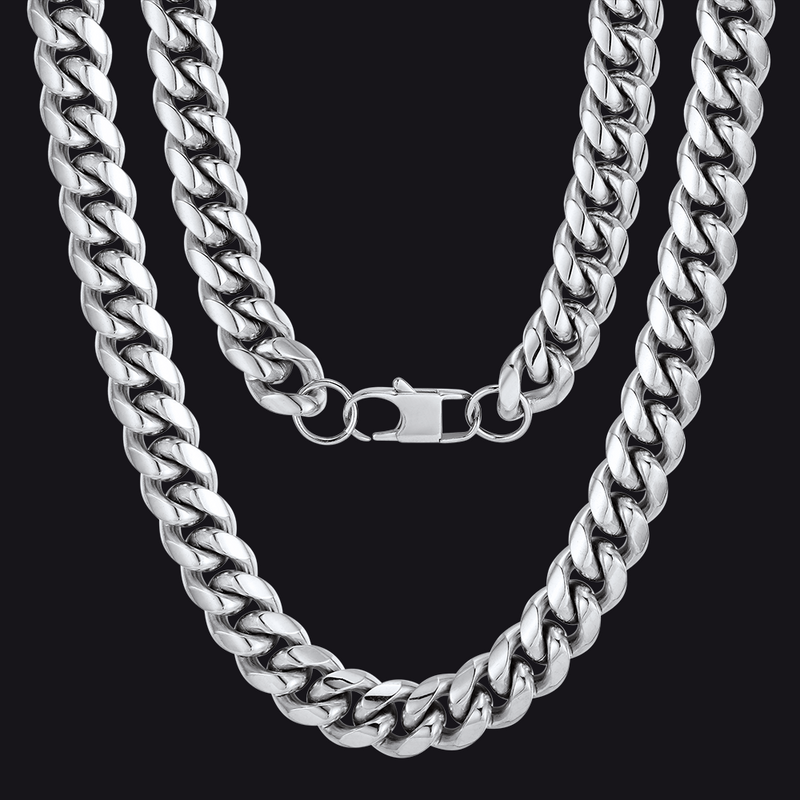 Chunky Heavy Miami Cuban Link Chain Necklace for