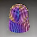 Colorful Rave Polyester Reflective Cap