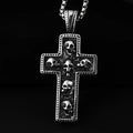 Cross of Lost Souls Skull Pendant