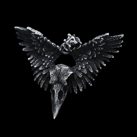 Crow Witcher Skull Pendant
