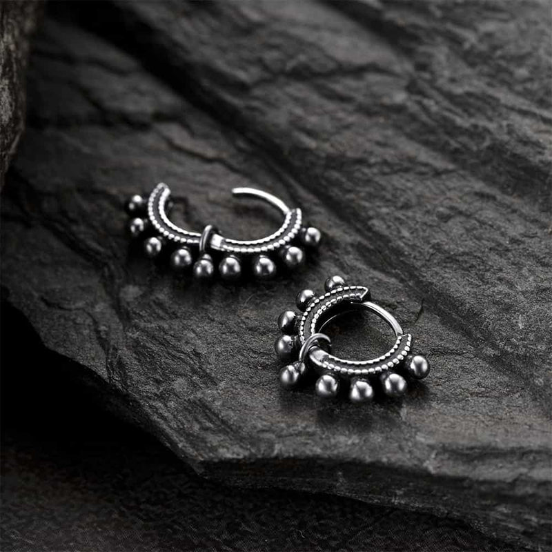 Sterling Silver Cartilage Huggie Hoop Earrings for