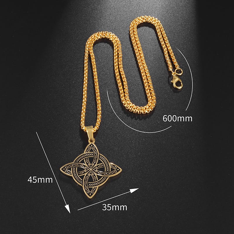 Witches Knot Protective Necklace