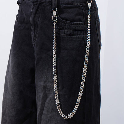 Dark Thorns Cuban Link Alloy Pant Chain