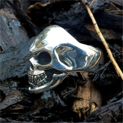 Death Skull Sterling Silver Ring