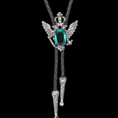 Double-headed Eagle Alloy Cowboy Bolo Tie