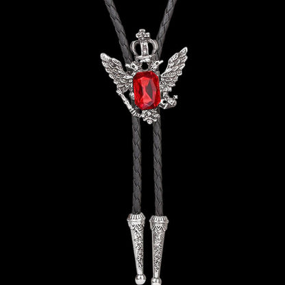 Double-headed Eagle Alloy Cowboy Bolo Tie