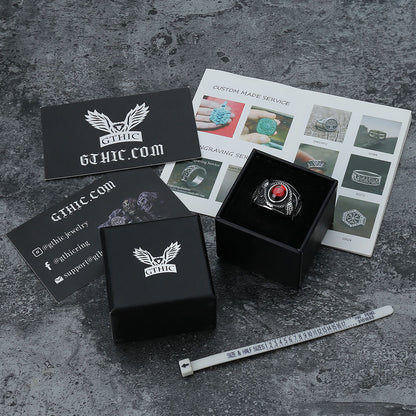 Double-headed Snake Stainless Steel Ring