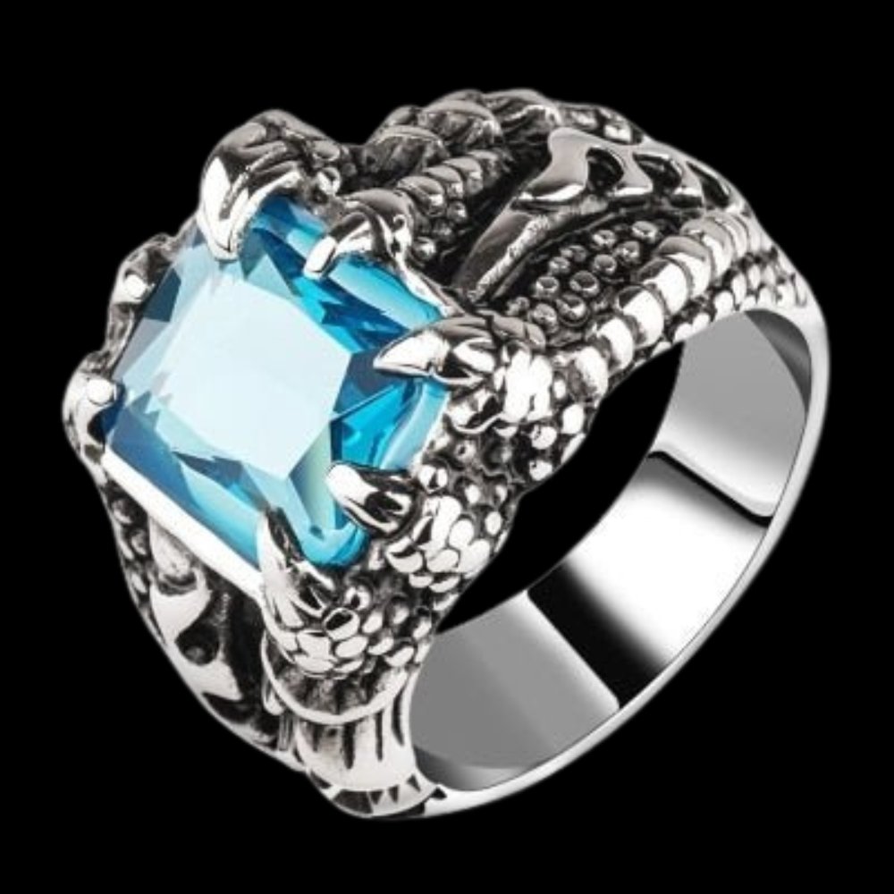 Dragon Claw Crystal Ring