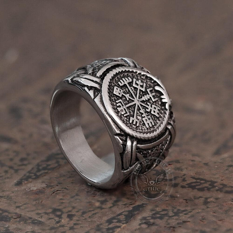 Dragon Amulet 316l Stainless Steel Viking Ring