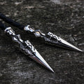 Dwarf Spear Sterling Silver Bolo Tie