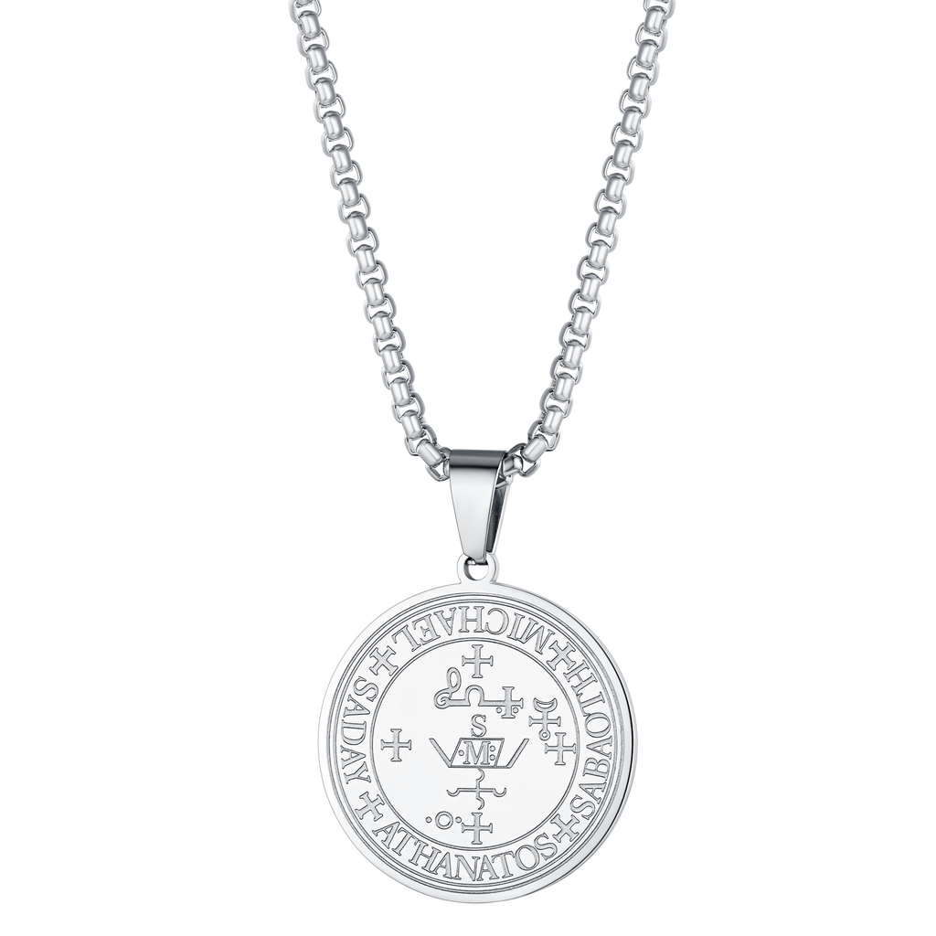 Sigil of Archangel Michael Talisman Necklace for